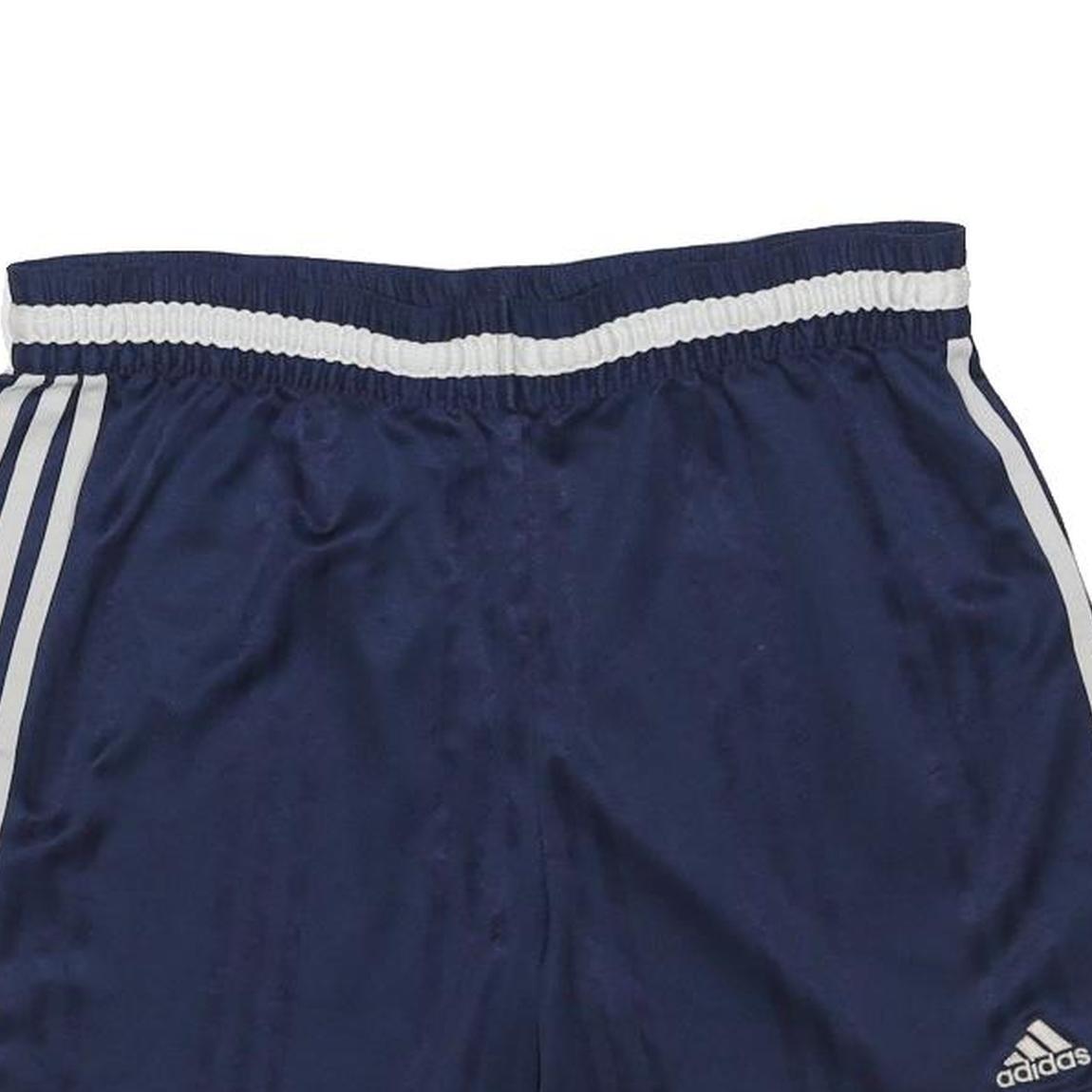 ADIDAS Mens Shorts Navy Blue Sports M W32 Classic 3-Stripes