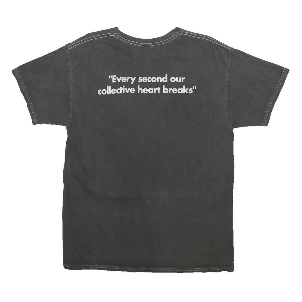 PARAMORE Mens Black Band T-Shirt S Short Sleeve Crew Neck Music Graphic