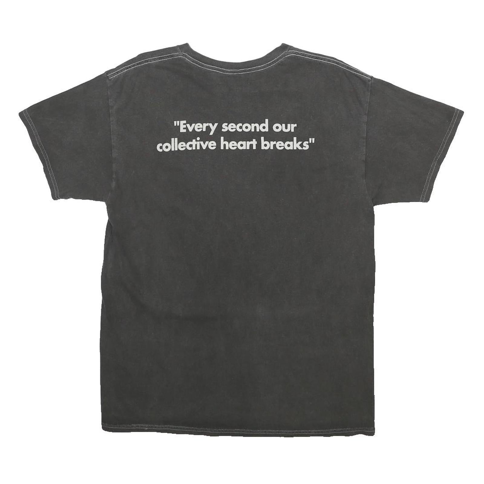 PARAMORE Mens Black Band T-Shirt S Short Sleeve Crew Neck Music Graphic