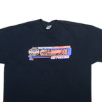 GILDAN Nascar Lee Pulliam Mens T-Shirt Black USA 2XL