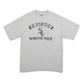MAJESTIC Mens Grey Chicago White Sox Graphic T-Shirt M Short Sleeve Crew Neck