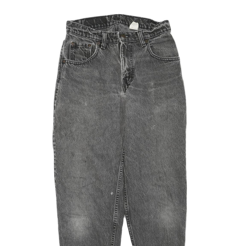 LEVI'S 560 Womens Regular Fit Straight Leg Denim Medium W28 L30 Zip Cotton Blend