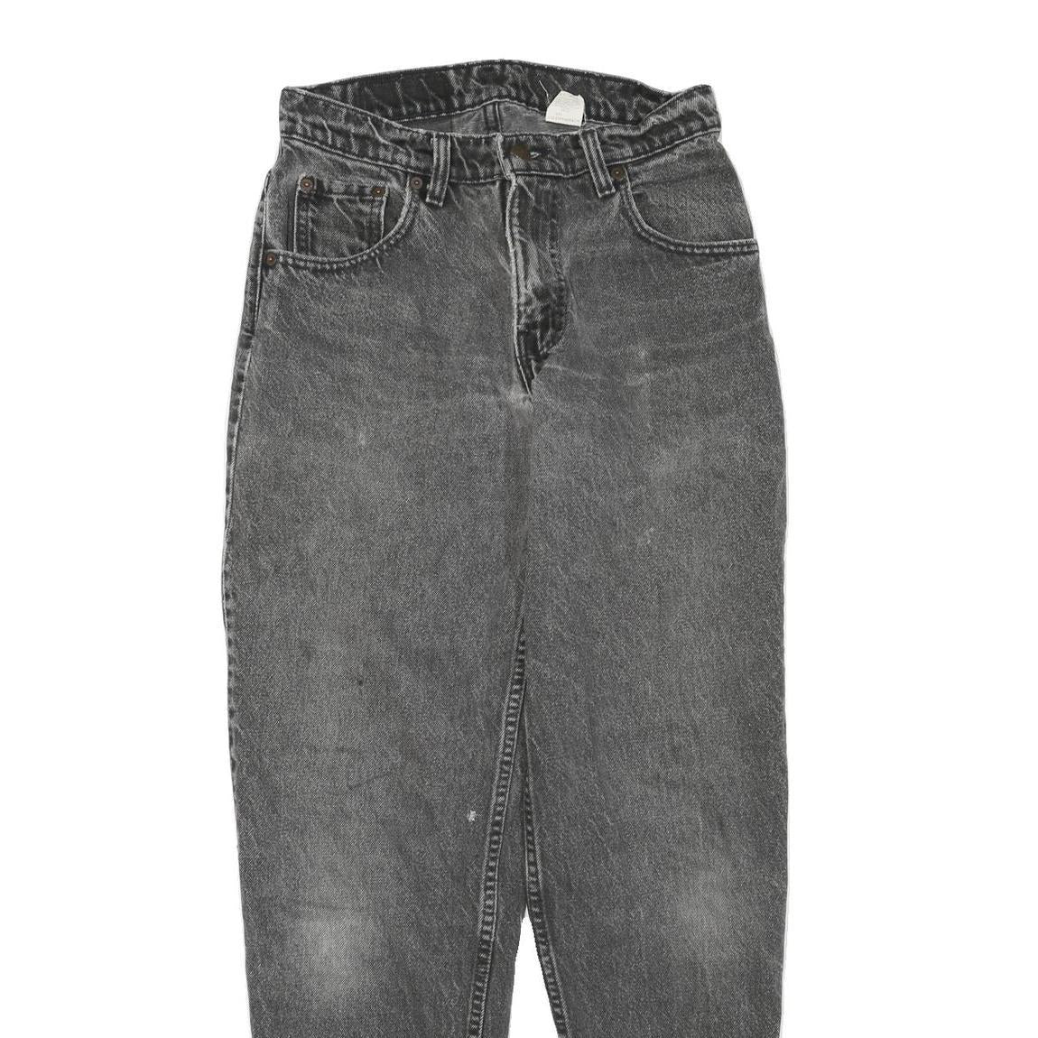 LEVI'S 560 Womens Regular Fit Straight Leg Denim Medium W28 L30 Zip Cotton Blend