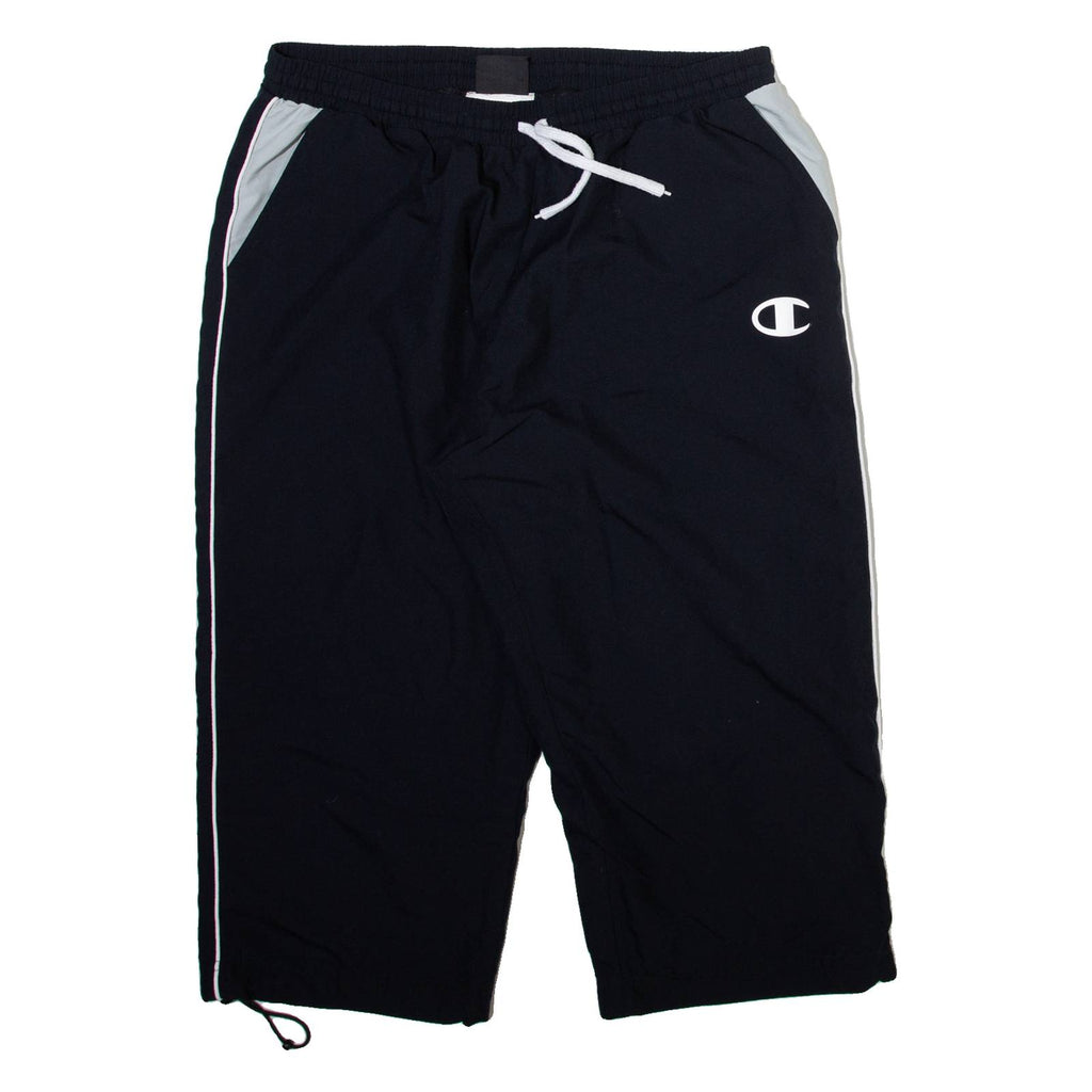 CHAMPION Mens Casual Shorts Black Relaxed L W30