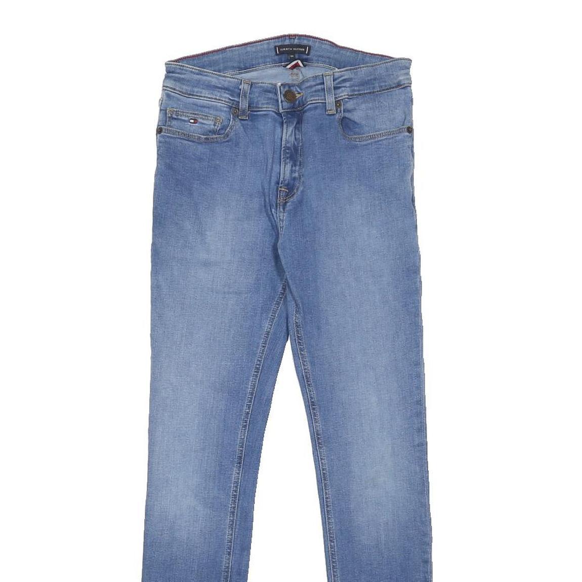 TOMMY HILFIGER Girls Jeans Blue Slim Skinny Denim Medium W26 L29 Classic Fit
