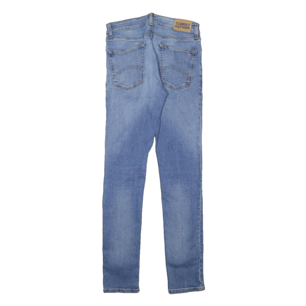 TOMMY HILFIGER Girls Jeans Blue Slim Skinny Denim Medium W26 L29 Classic Fit