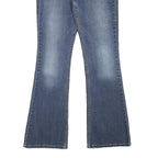 LEVI'S Womens Blue Regular Flared Denim Medium W29 L29 Classic Cotton Blend