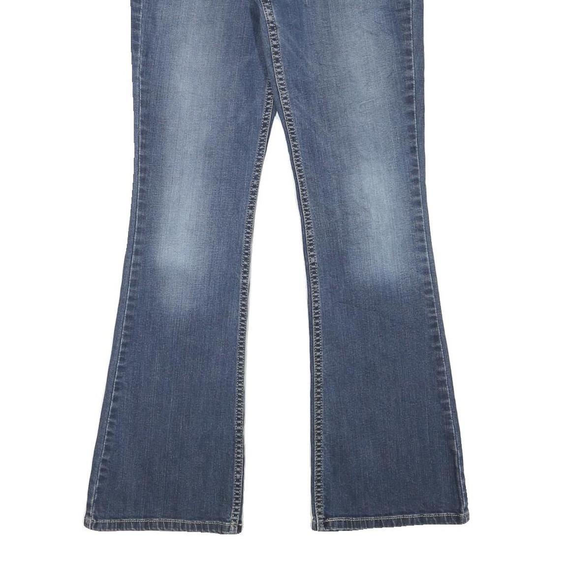 LEVI'S Womens Blue Regular Flared Denim Medium W29 L29 Classic Cotton Blend