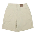 LEE Womens Shorts Cream Casual Plain M W28 Cotton Blend Comfortable Style