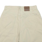 LEE Womens Shorts Cream Casual Plain M W28 Cotton Blend Comfortable Style