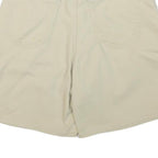 LEE Womens Shorts Cream Casual Plain M W28 Cotton Blend Comfortable Style