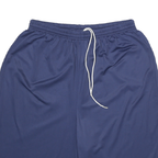 NIKE Mens Casual Blue Mesh Drawstring Shorts XL W28 Relaxed Fit Pockets