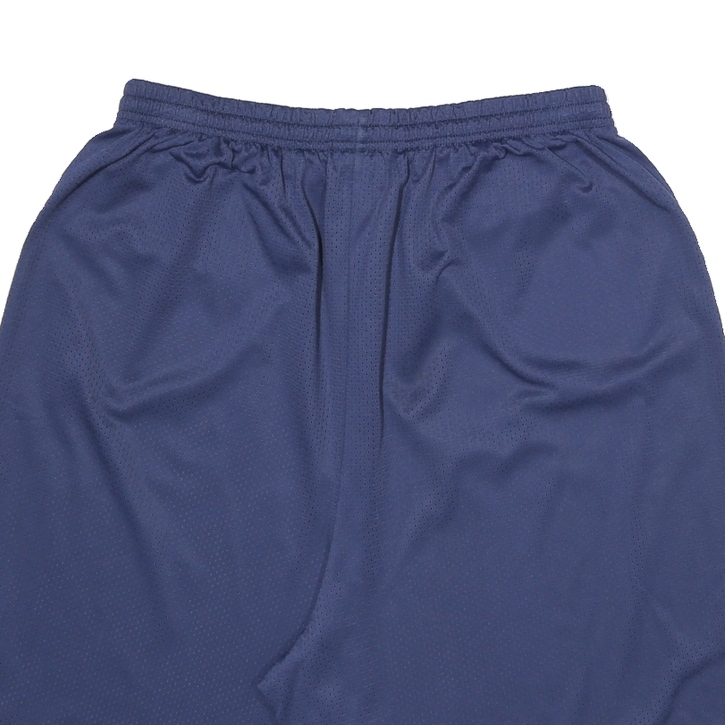 NIKE Mens Casual Blue Mesh Drawstring Shorts XL W28 Relaxed Fit Pockets