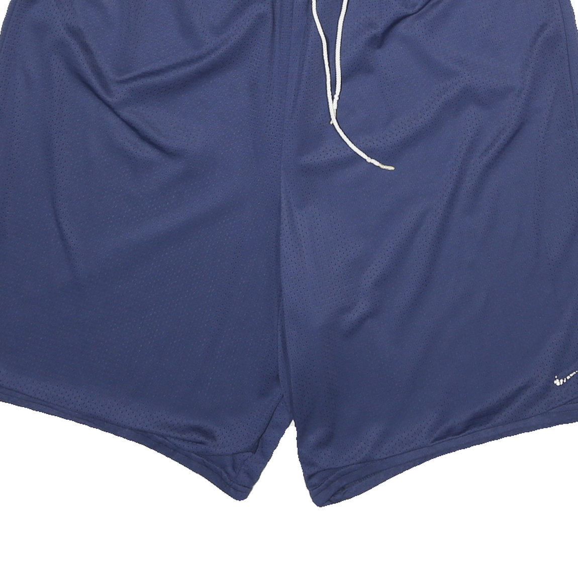 NIKE Mens Casual Blue Mesh Drawstring Shorts XL W28 Relaxed Fit Pockets