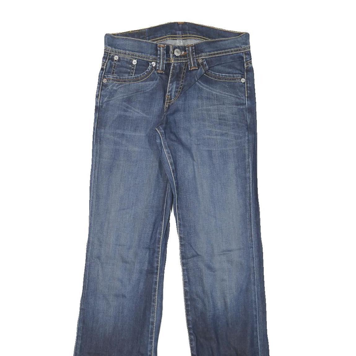 LEVI'S Womens Jeans Blue Slim Straight Denim Medium W25 L30 Stylish Comfort