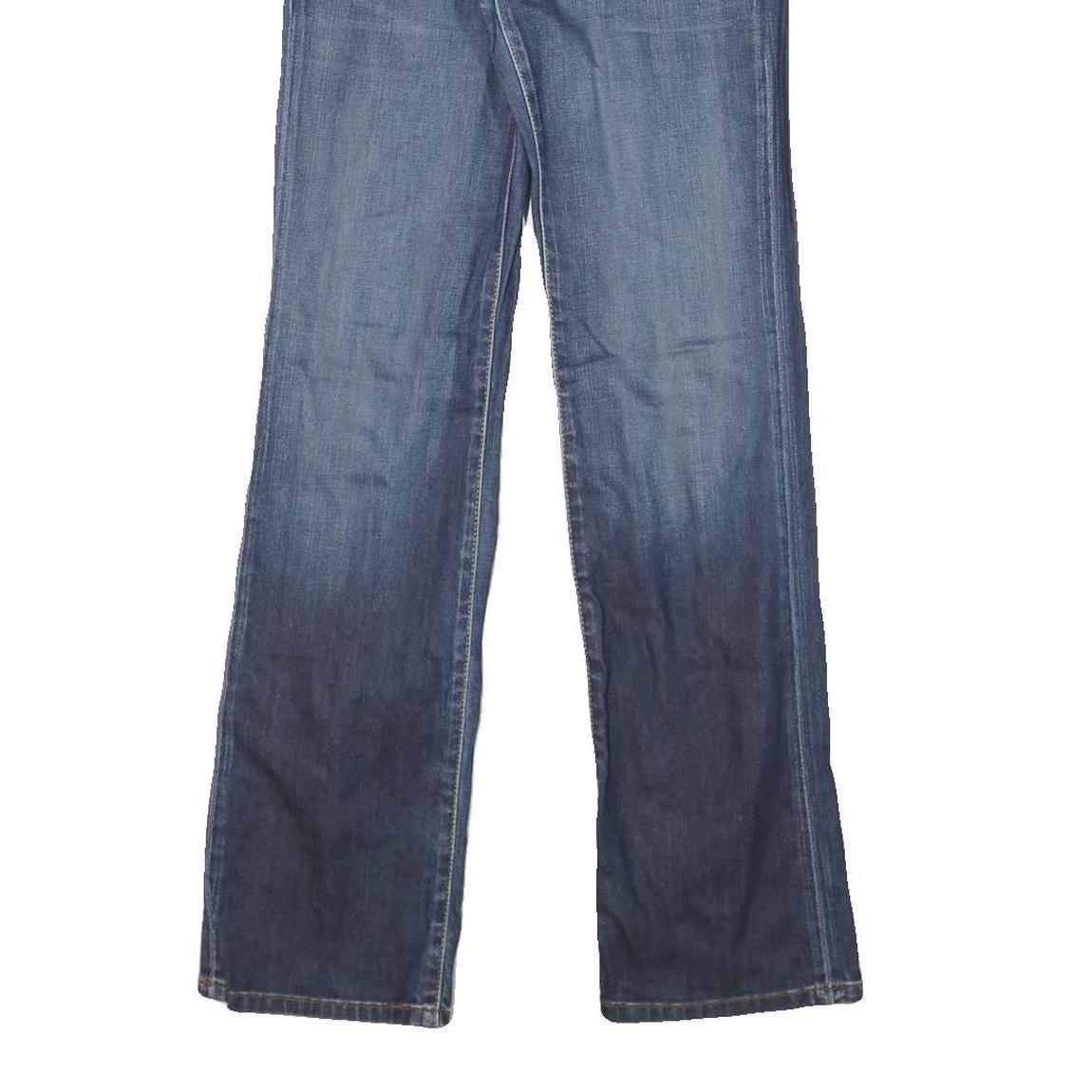 LEVI'S Womens Jeans Blue Slim Straight Denim Medium W25 L30 Stylish Comfort