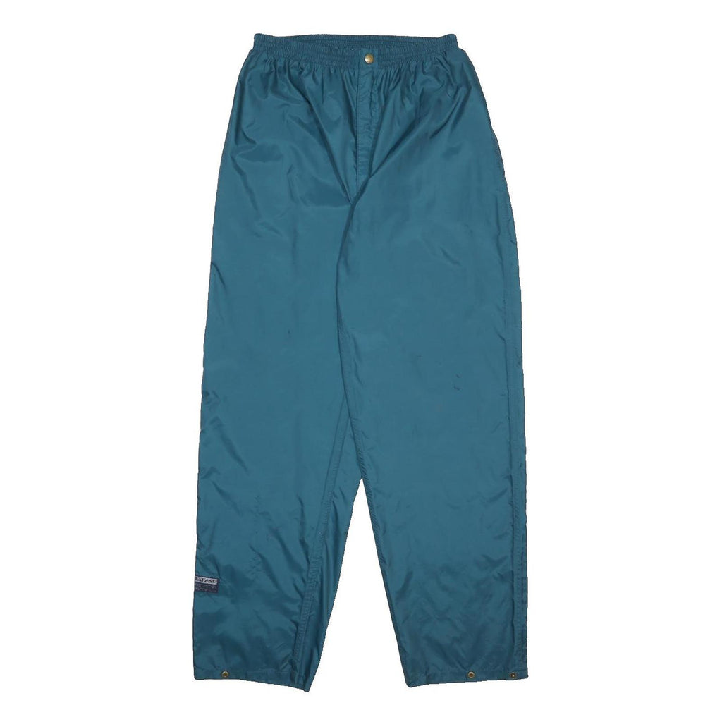 TRESPASS Womens Relaxed Blue Polyamide Trousers W26 L29 Casual Outdoor Zip