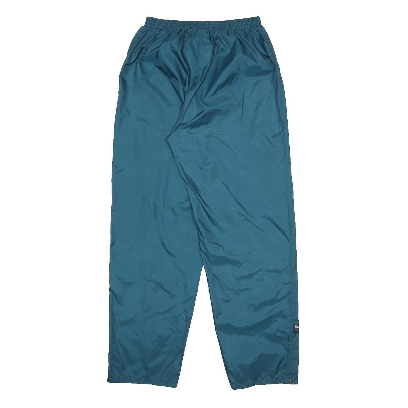 TRESPASS Womens Relaxed Blue Polyamide Trousers W26 L29 Casual Outdoor Zip