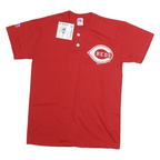 RUSSELL ATHLETIC Mens Red Reds Cotton Pocket T-Shirt M Short Sleeve Crew Neck