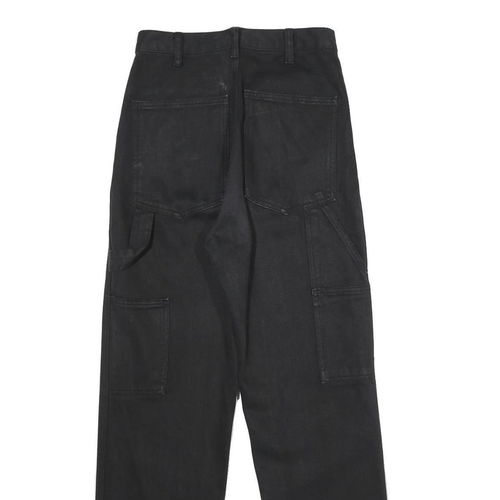 J. GALT Womens Black Regular Fit Straight Cotton Jeans W26 L29 Casual Wear