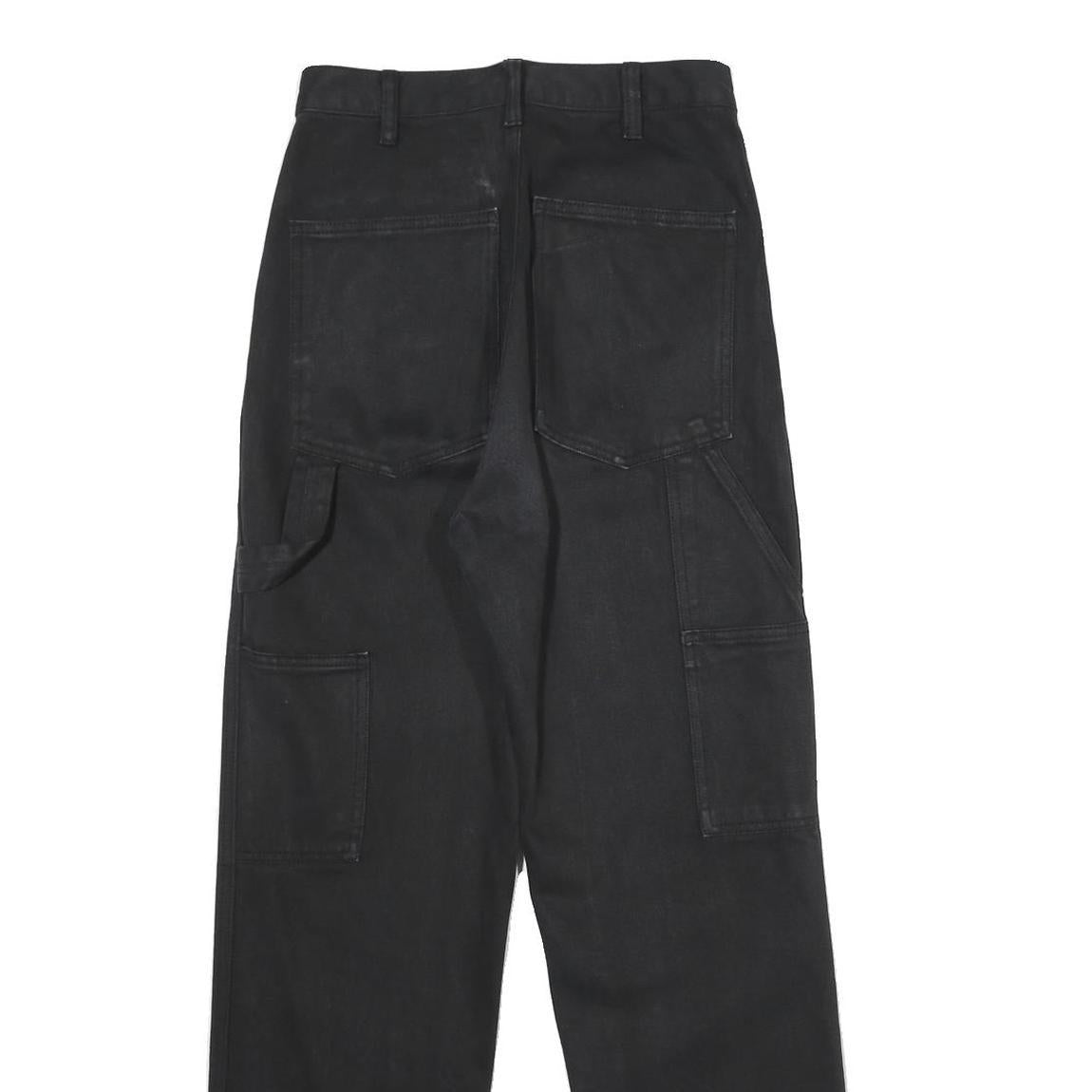 J. GALT Womens Black Regular Fit Straight Cotton Jeans W26 L29 Casual Wear