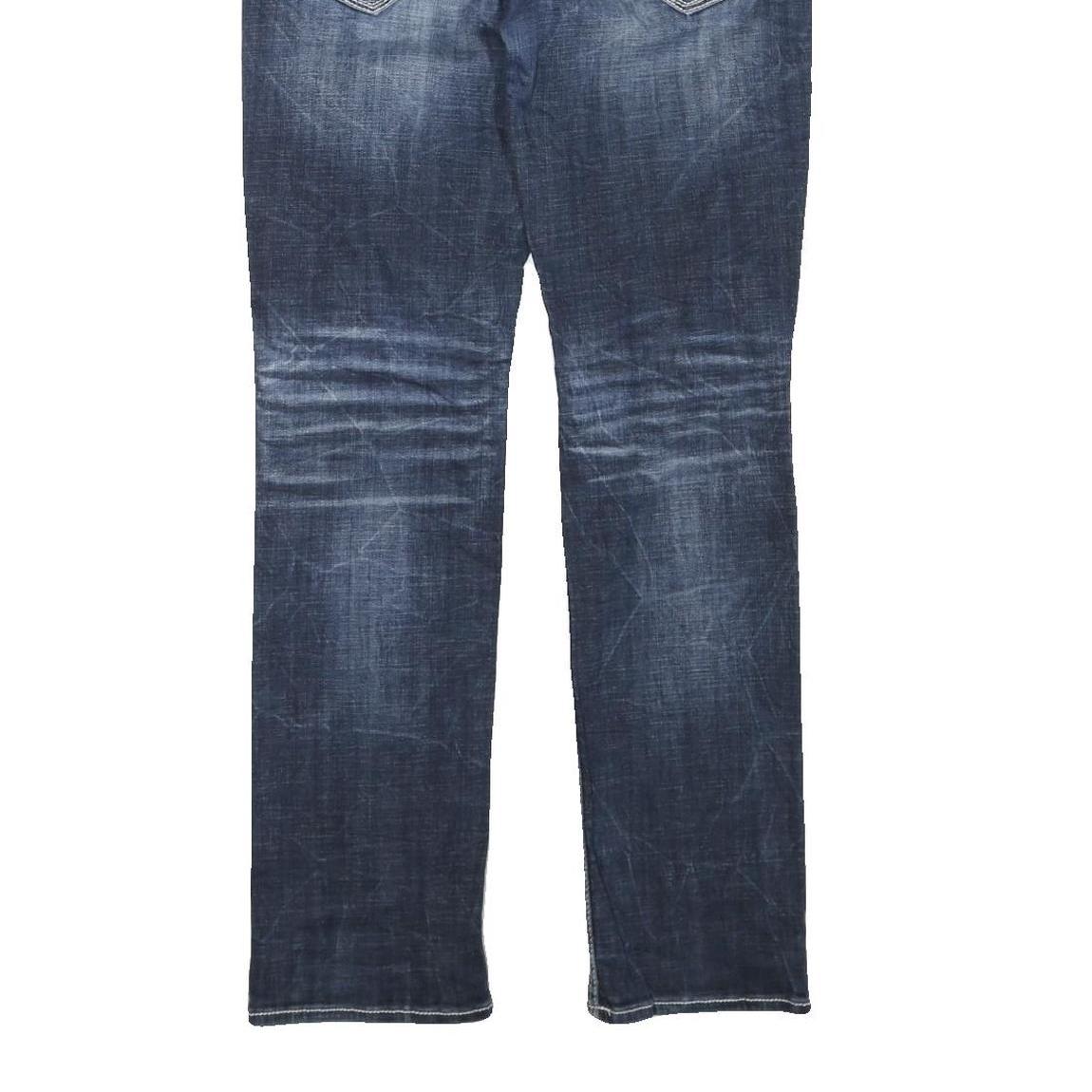 SALVAGE Womens Jeans Blue Regular Straight Denim Medium W32 L34 Stylish