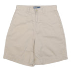 POLO RALPH LAUREN Mens Beige Casual Cotton Blend Shorts L W30 Classic Fit