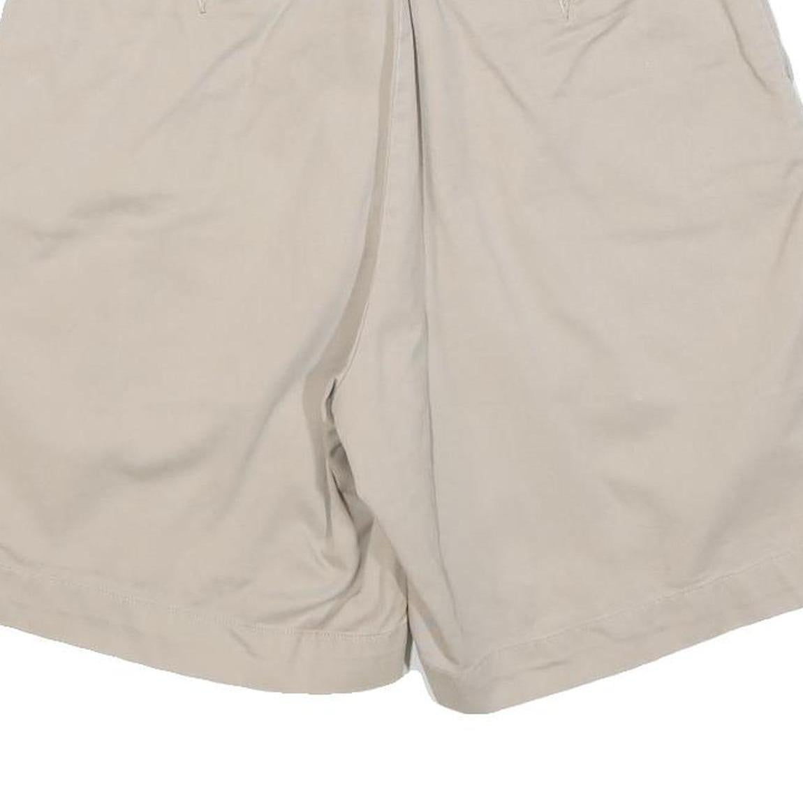 POLO RALPH LAUREN Mens Beige Casual Cotton Blend Shorts L W30 Classic Fit