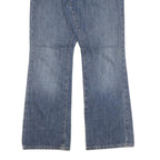 RALPH LAUREN POLO JEANS COMPANY Womens Jeans Blue Regular Flared Denim Medium