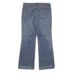 RALPH LAUREN POLO JEANS COMPANY Womens Jeans Blue Regular Flared Denim Medium