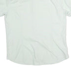TED BAKER Mens White Cotton Short Sleeve Shirt S Polka Dot Detail Casual