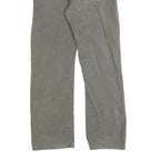 CARHARTT Mens Cotton Blend Grey Regular Straight Trousers W34 L29 Durable