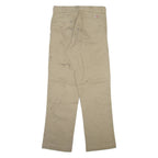 DICKIES Mens Trousers Beige Regular Straight W32 L32