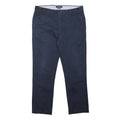 TOMMY HILFIGER Mens Shorts Navy Blue Casual Slim L W36 Cotton Blend Comfortable