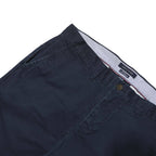 TOMMY HILFIGER Mens Shorts Navy Blue Casual Slim L W36 Cotton Blend Comfortable