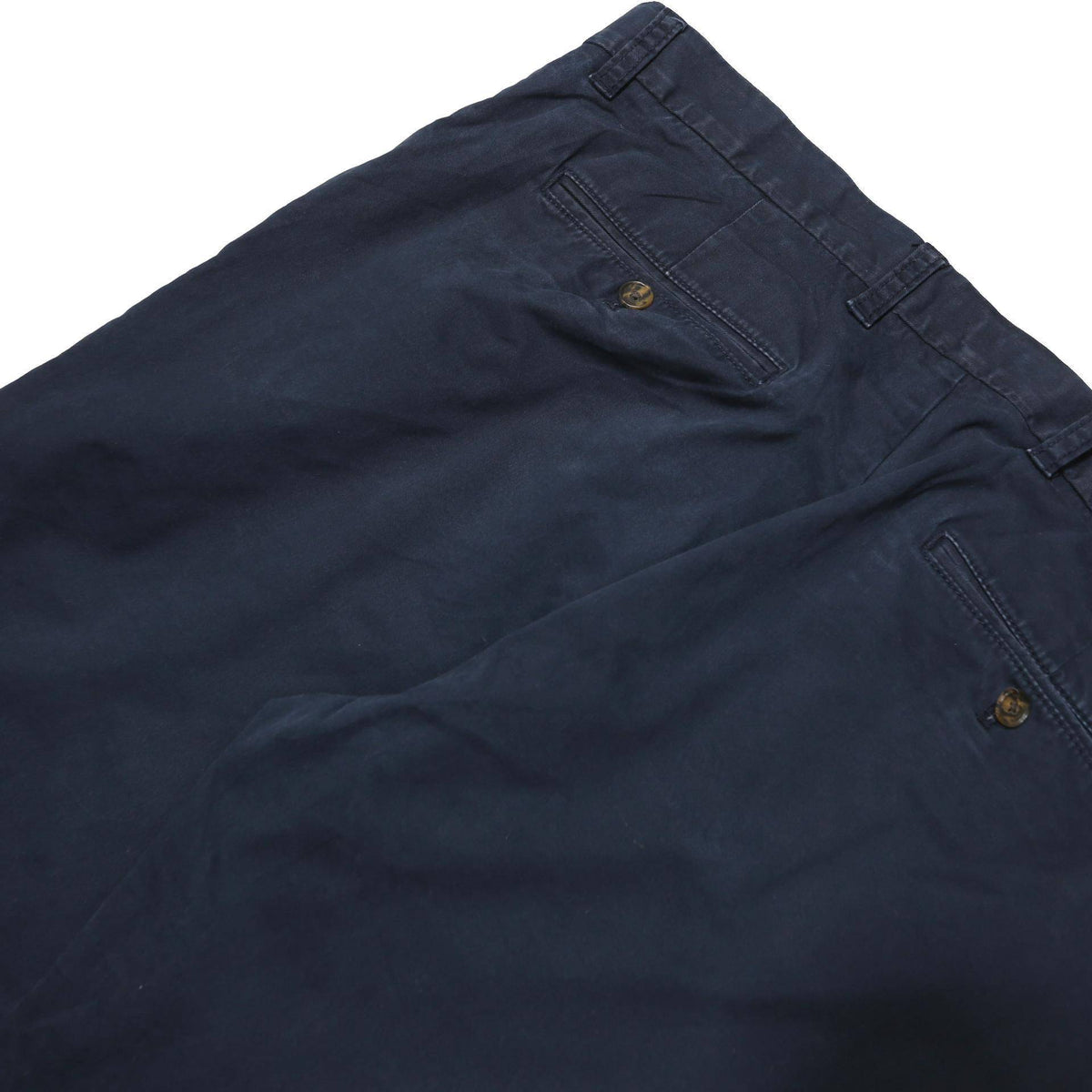 TOMMY HILFIGER Mens Shorts Navy Blue Casual Slim L W36 Cotton Blend Comfortable