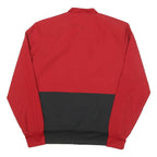 ADIDAS Mens Red & Black Zip Track Jacket S Polyester Blend Sport Wear