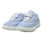 NIKE Court Legacy Womens Low Top Trainers Blue Canvas UK 6 Lightweight Casual