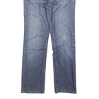 LEVI'S Womens Classic Blue Straight Denim Medium W26 L28 Button Closure Jeans