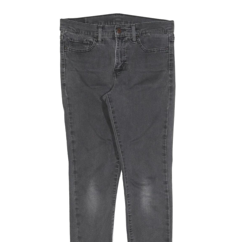 LEVI'S Womens Jeans Grey Slim Skinny Denim Cotton Blend W28 L32 Slim Fit