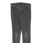 LEVI'S Womens Jeans Grey Slim Skinny Denim Cotton Blend W28 L32 Slim Fit