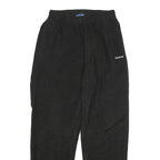 REEBOK Mens Joggers Black Regular Tapered M W28 L30 Casual Polyester