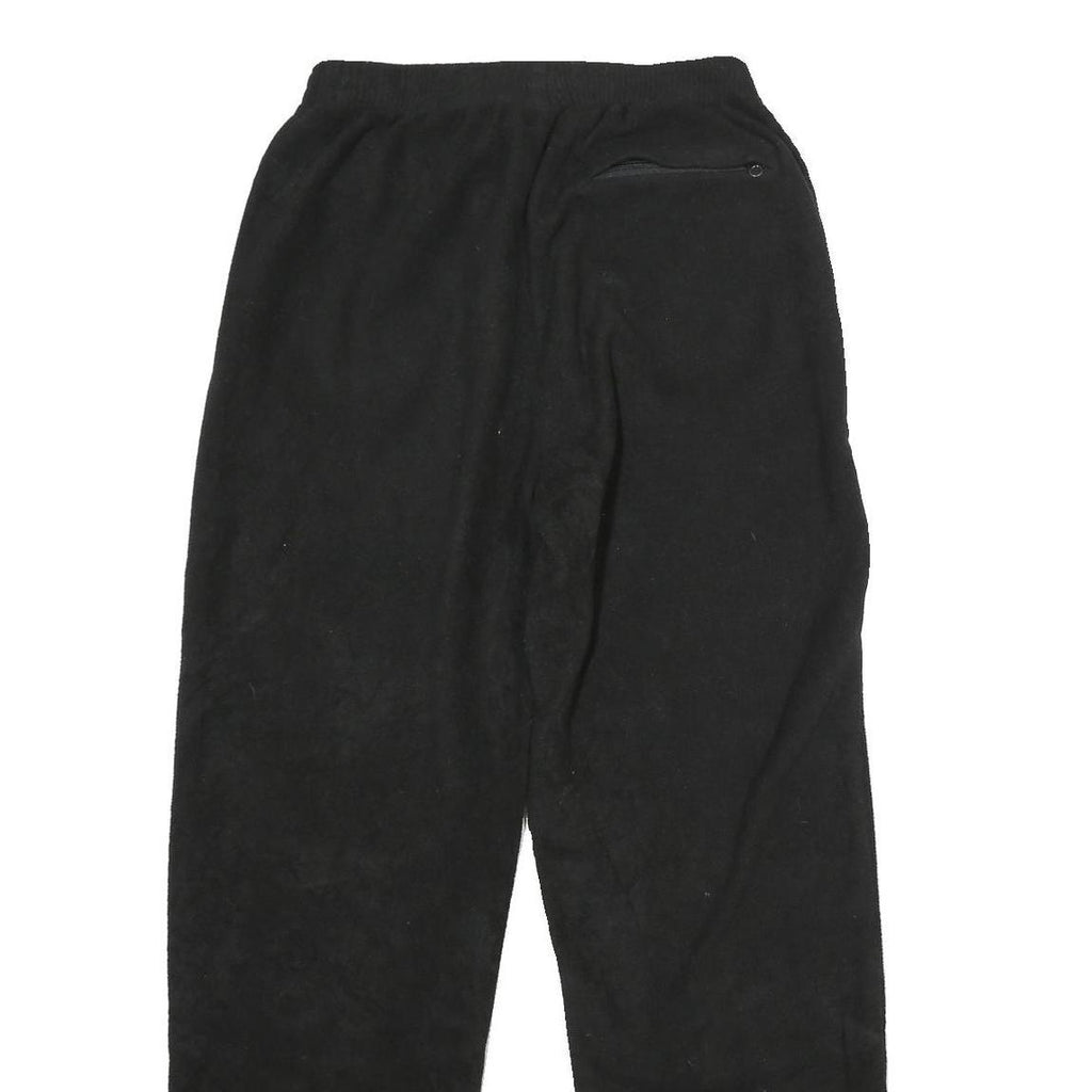 REEBOK Mens Joggers Black Regular Tapered M W28 L30 Casual Polyester