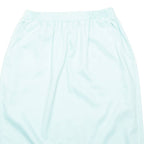 DEVON Womens Pencil Skirt Blue Midi UK 12