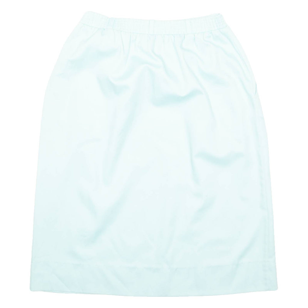 DEVON Womens Pencil Skirt Blue Midi UK 12
