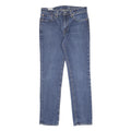 LEVI'S 511 Slim Mens Blue Slim Skinny Denim Medium W32 L32 Zip Jeans Casual Wear