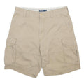 POLO RALPH LAUREN Mens Beige Cargo Shorts L W35 Casual Cotton Pocket Design