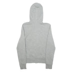 NIKE Womens Grey Hoodie Full Zip UK 10
