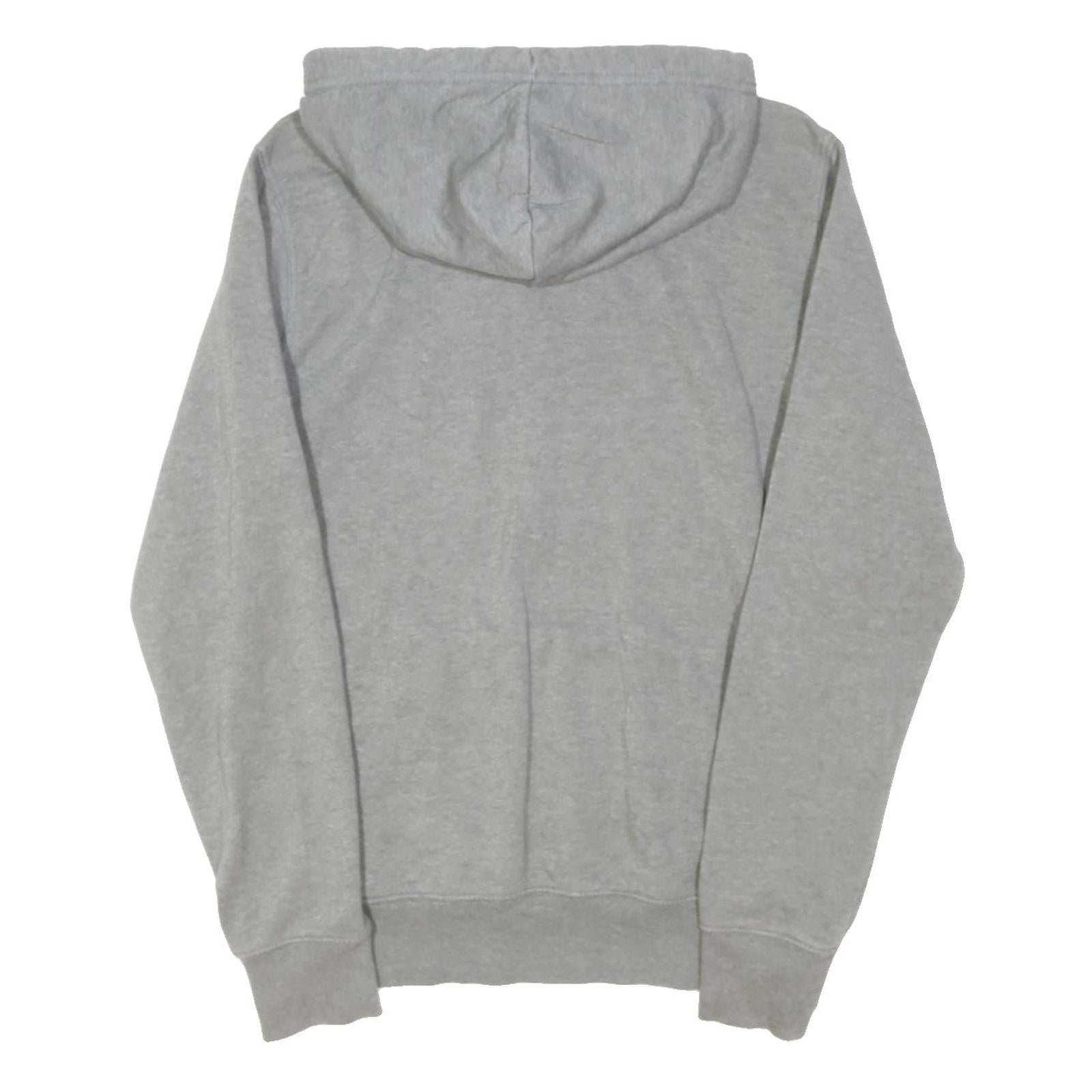 THE NORTH FACE Mens Grey Hoodie M Cotton Blend Bear Graphic Pullover Sweatshirt
