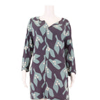 WHITE STUFF Womens Shift Dress Blue Crazy Pattern Knee Length UK 12
